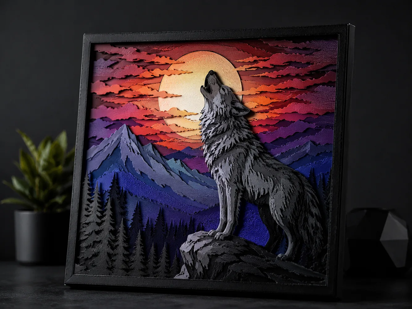 Beispiel eines mehrfarbigen 3D-Bildes